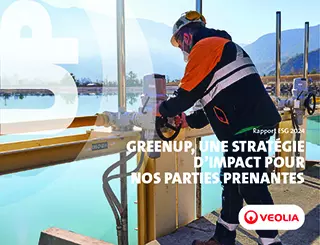 Première de couverture du rapport ESG 2024