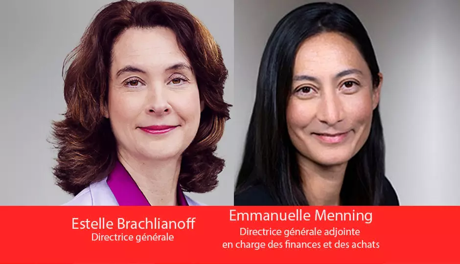 Estelle Brachlianoff et Emmanuelle Menning