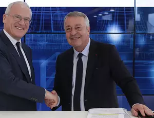 Jean-Bernard Lévy et Antoine Frérot