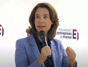 Estelle Brachlianoff au MEDEF 2022