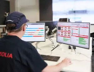 indoor air quality monitoring screens