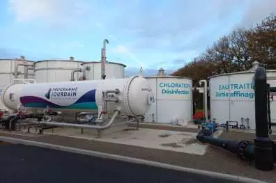 Unité de traitement des eaux usées