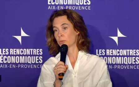 Estelle Brachlianoff at the Economic Meeting of Aix-en-Provence