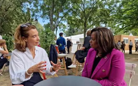 Estelle Brachlianoff at the Economic Meeting of Aix-en-Provence