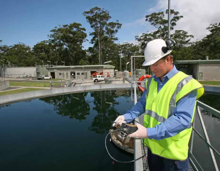 Australia, Gerringong wastewater treatment site