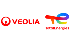 Logos Veolia et TotalEnergies